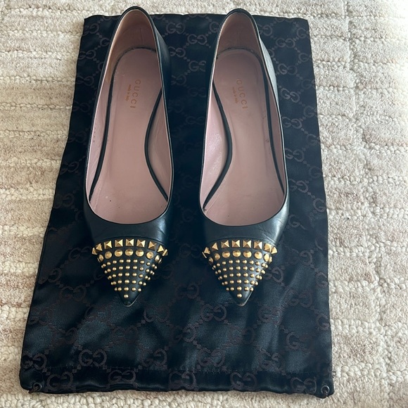 Gucci black kitten heels - Picture 1 of 5